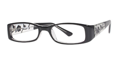 Black Affordable Designs Aurora Eyeglasses.