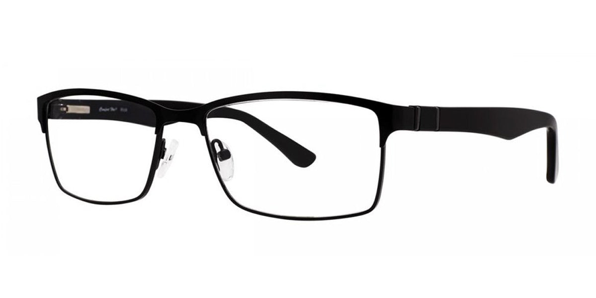 Black Comfort Flex Rick  Eyeglasses.