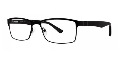 Black Comfort Flex Rick  Eyeglasses.
