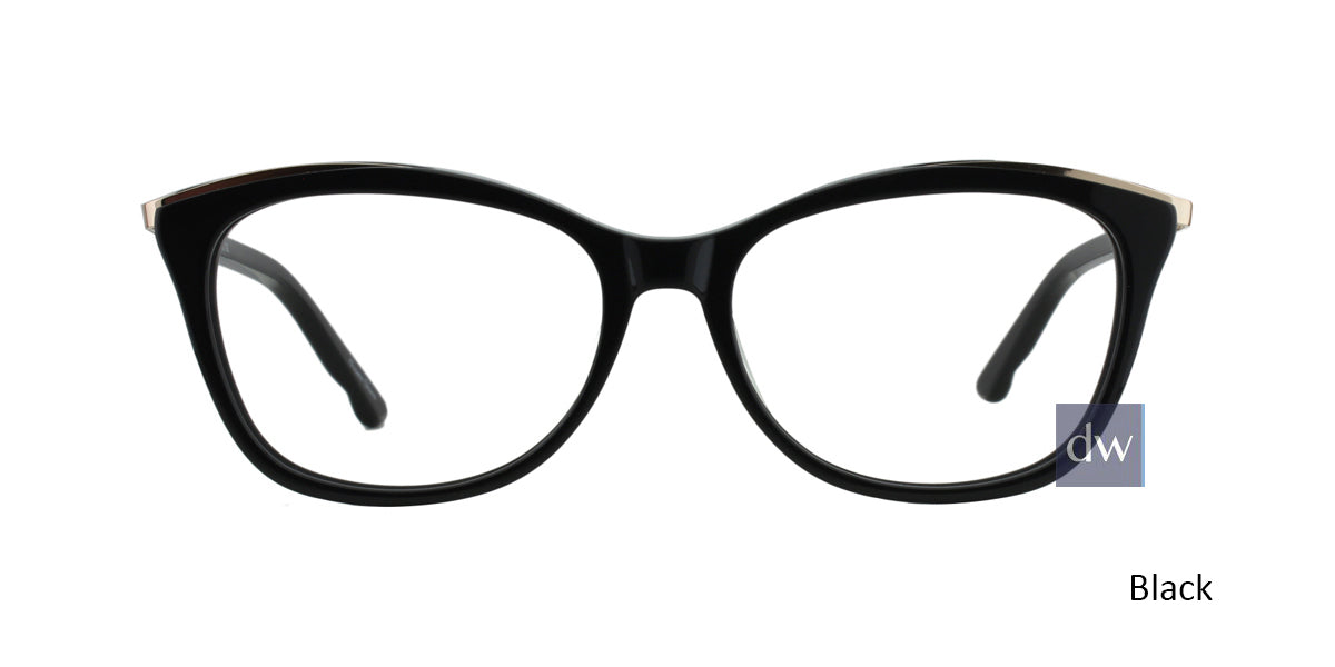 Black ST. MORITZ Belmont Eyeglasses
