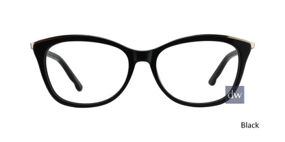 Black ST. MORITZ Belmont Eyeglasses