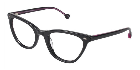 Black Currant (C1) Lisa Loeb Whistling Eyeglasses.