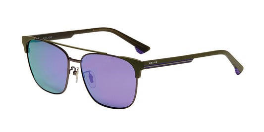 Black Violet (S69V) Police SPL574 Sunglasses.