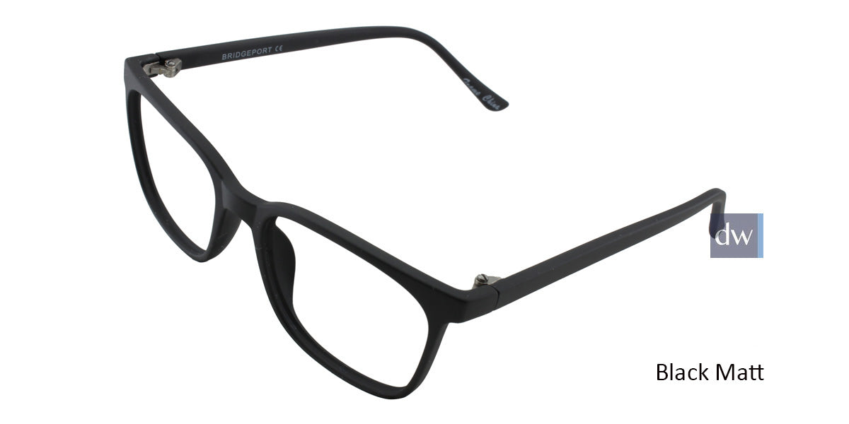 Black Matt Limited Edition BRIDGEPORT Eyeglasses