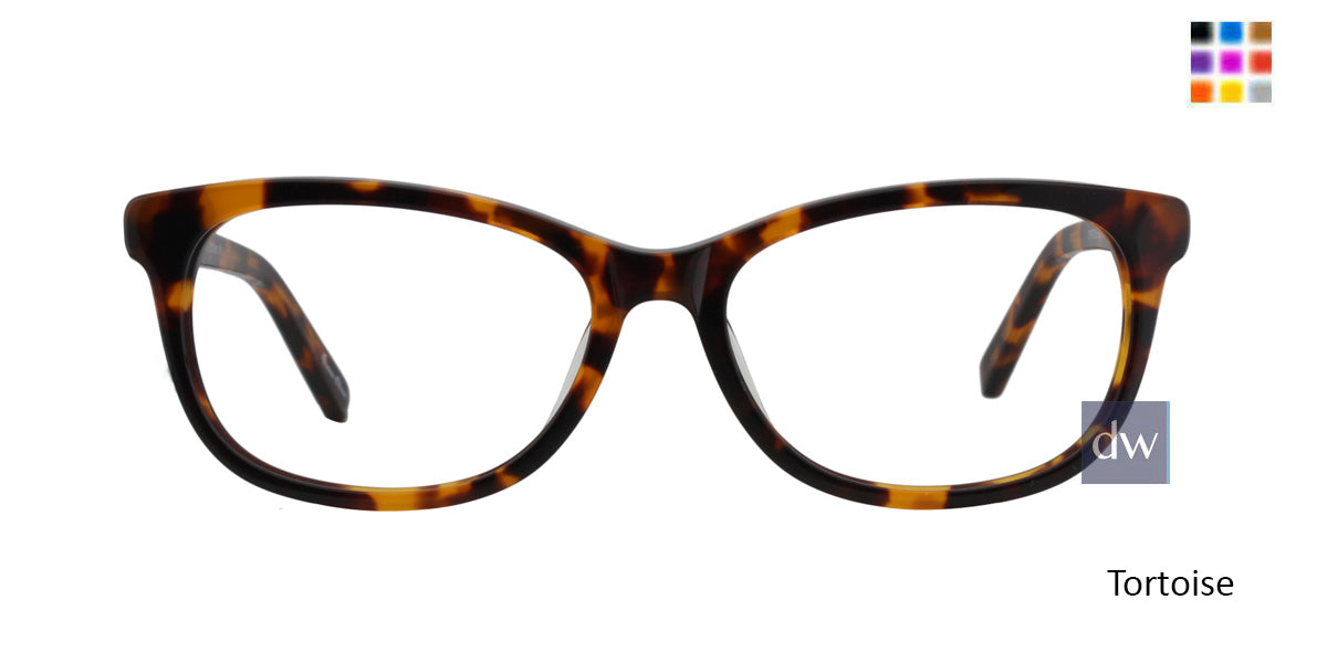 Brown Tortoise ST. MORITZ Brie Eyeglasses.