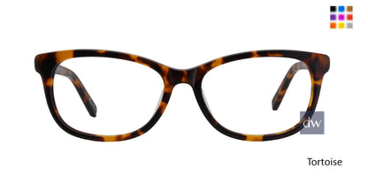 Brown Tortoise ST. MORITZ Brie Eyeglasses.