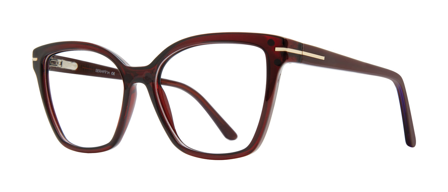 Serafina Glamour Clip Eyeglasses