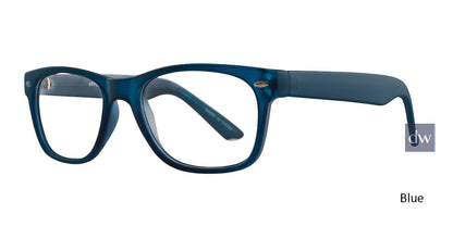 Blue Affordable Designs Butch Eyeglasses.
