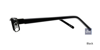 Black ST. MORITZ Calista Eyeglasses.