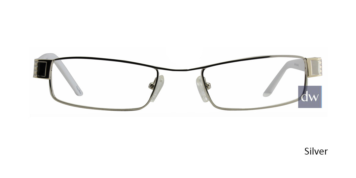 Silver ST. MORITZ Calista Eyeglasses.