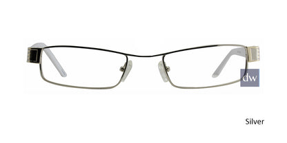 Silver ST. MORITZ Calista Eyeglasses.