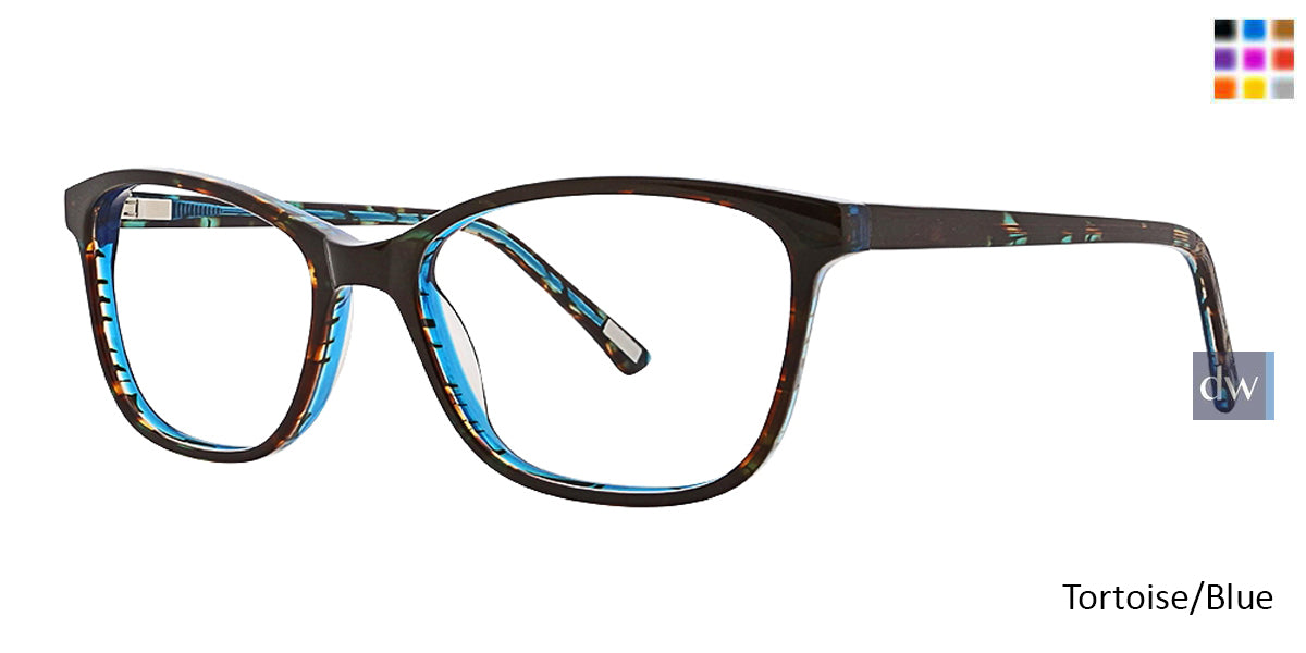 Tortoise/Blue Xoxo Clemente Eyeglasses