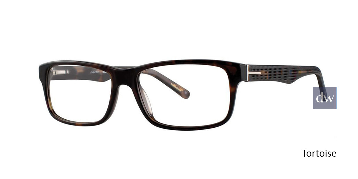 Tortoise Comfort Flex Damon Eyeglasses.