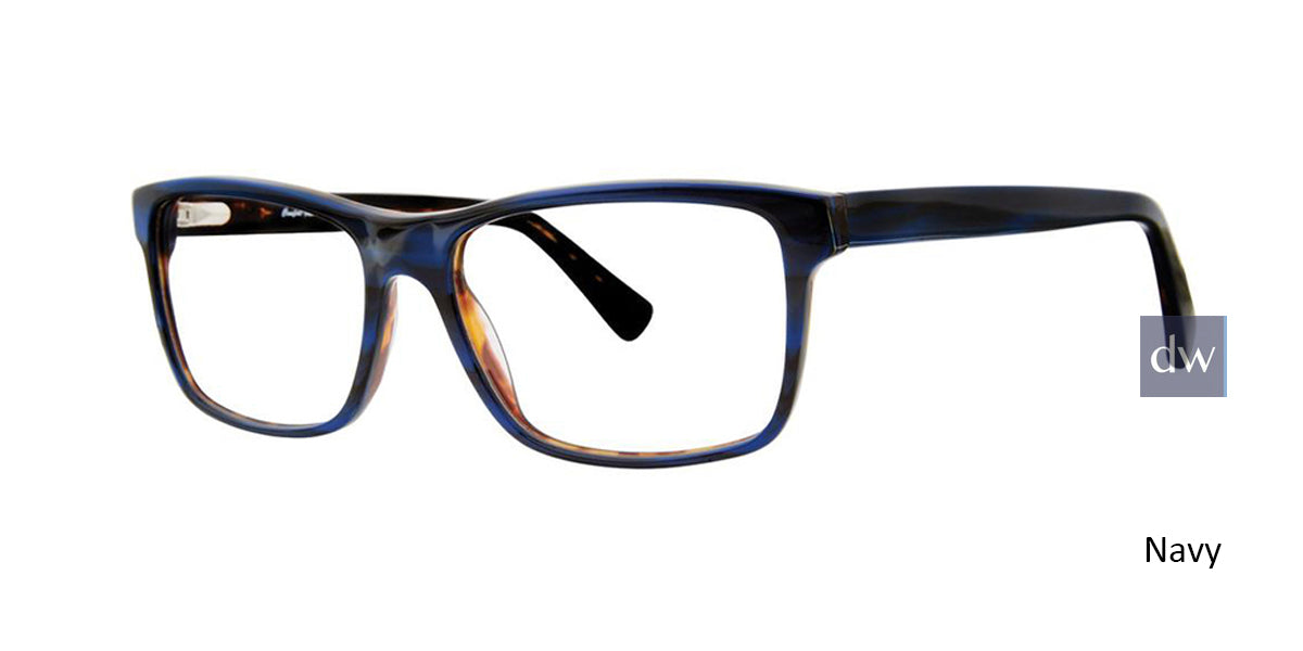 Navy Comfort Flex Scott Eyeglasses.