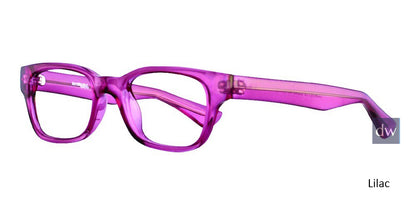 Lilac Affordable Designs Corvette Eyeglasses.