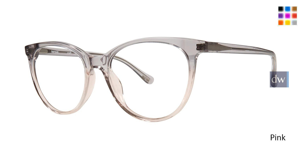 Pink Kensie RX Craft Eyeglasses