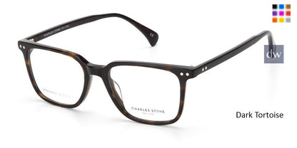 Dark Tortoise William Morris Charles Stone NY CSNY30066 Eyeglasses