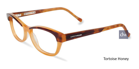 Tortoise Honey Lucky Kid D702 Eyeglasses.