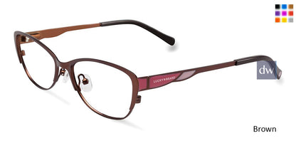 Brown Lucky Kid D704 Eyeglasses.