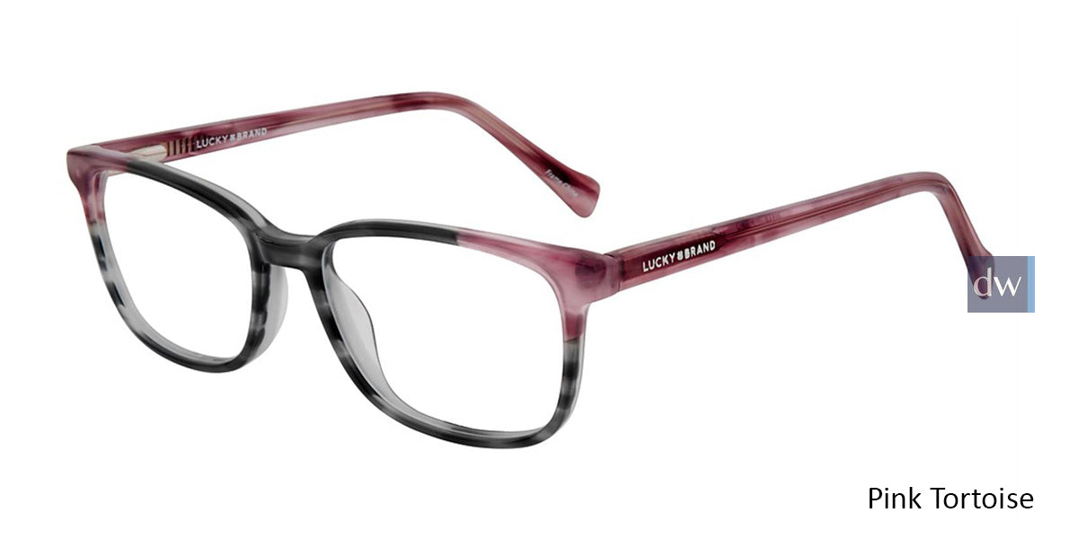 Pink Tortoise Lucky Kid D716 Eyeglasses - Teenager