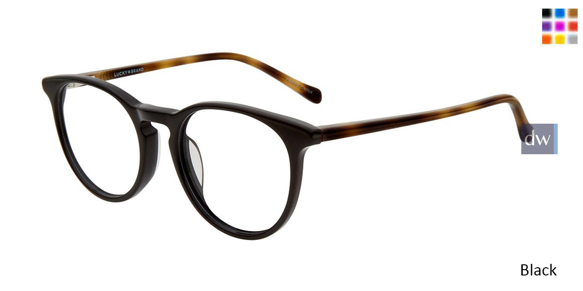 Black Lucky Kid D810 Eyeglasses.
