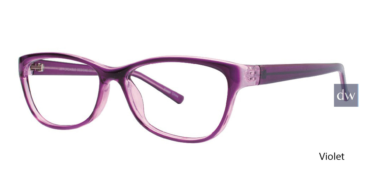 Violet Affordable Designs Dawn Eyeglasses.