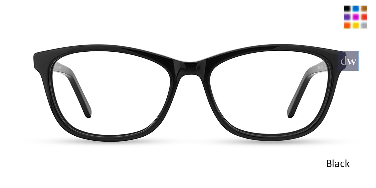Black ST. Moritz ELLA Eyeglasses
