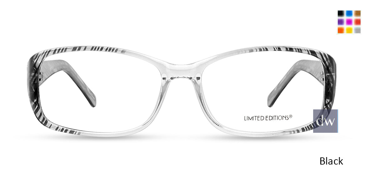 Black Limited Edition EVELYN Eyeglasses