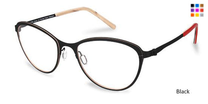Black Free-Form FFA974L Eyeglasses