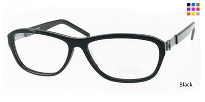 Black Free-Form FFA981 Eyeglasses.