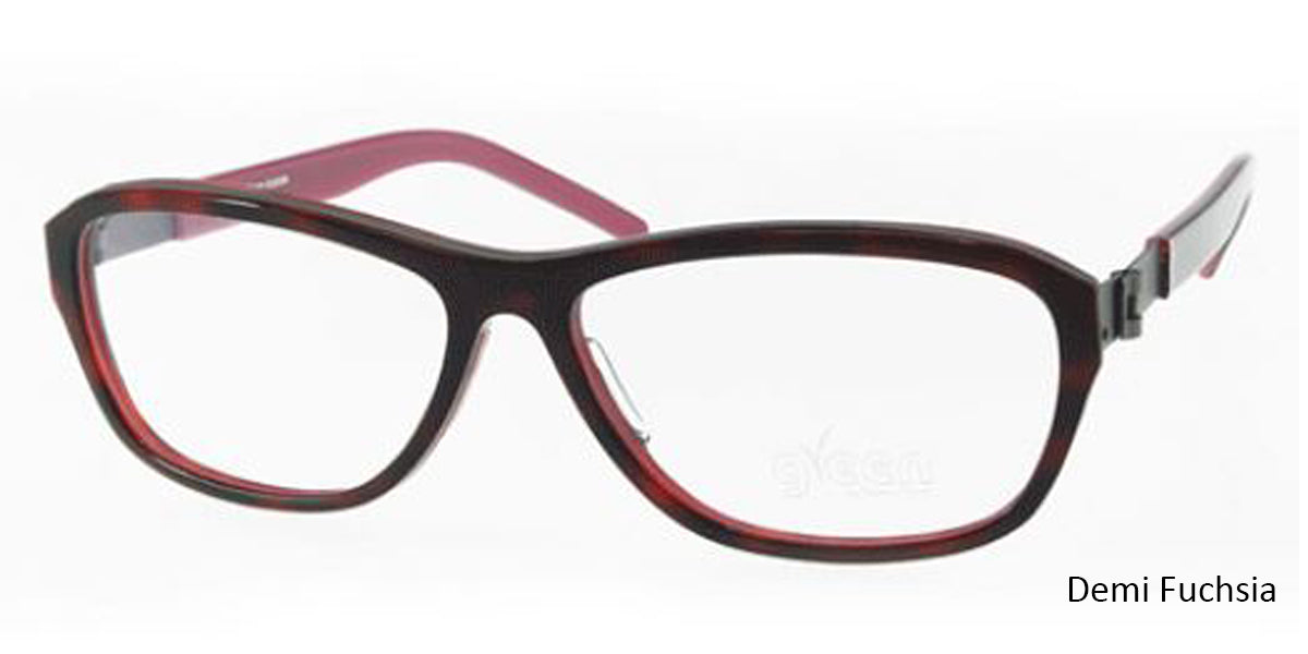 Demi Fuchsia Free-Form FFA981 Eyeglasses.