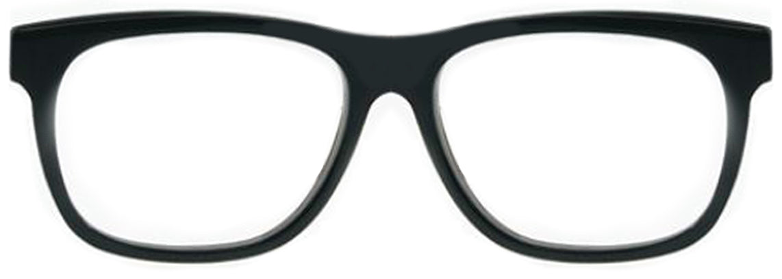 Black/Brown Free-Form FFA984 Eyeglasses.