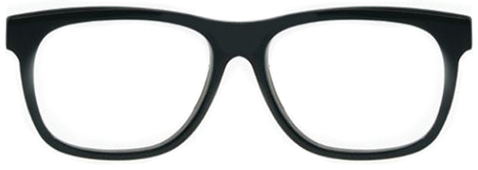 Black/Brown Free-Form FFA984 Eyeglasses.