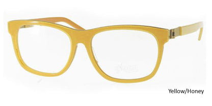 Yellow/Honey Free-Form FFA983 Eyeglasses.