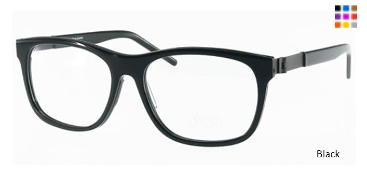 Black Free-Form FFA984 Eyeglasses