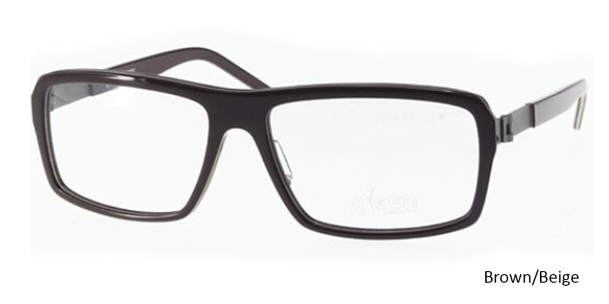 Brown/Beige Free-Form FFA985 Eyeglasses
