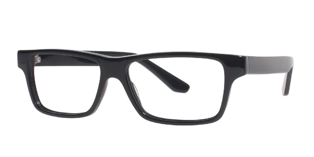 Black Affordable Designs Fred Eyeglasses.