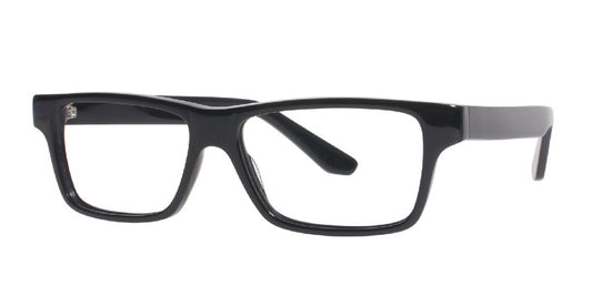 Black Affordable Designs Fred Eyeglasses.