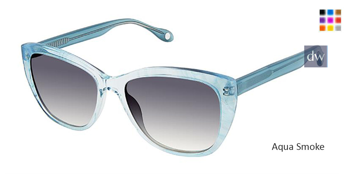 Aqua Smoke Fysh F-2042 Sunglasses