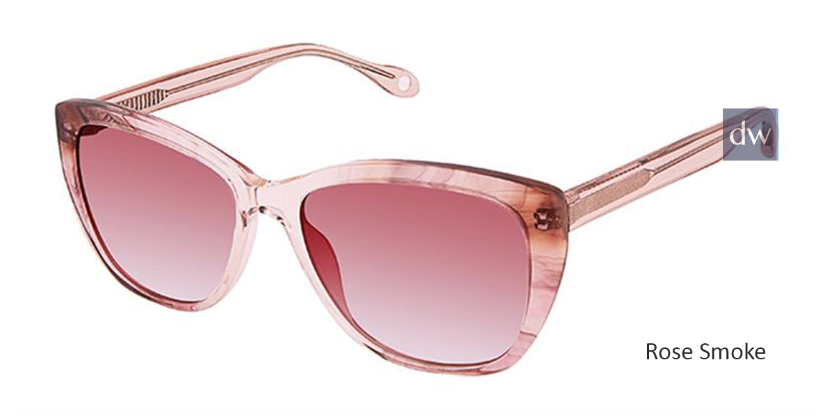 Rose Smoke Fysh F-2042 Sunglasses