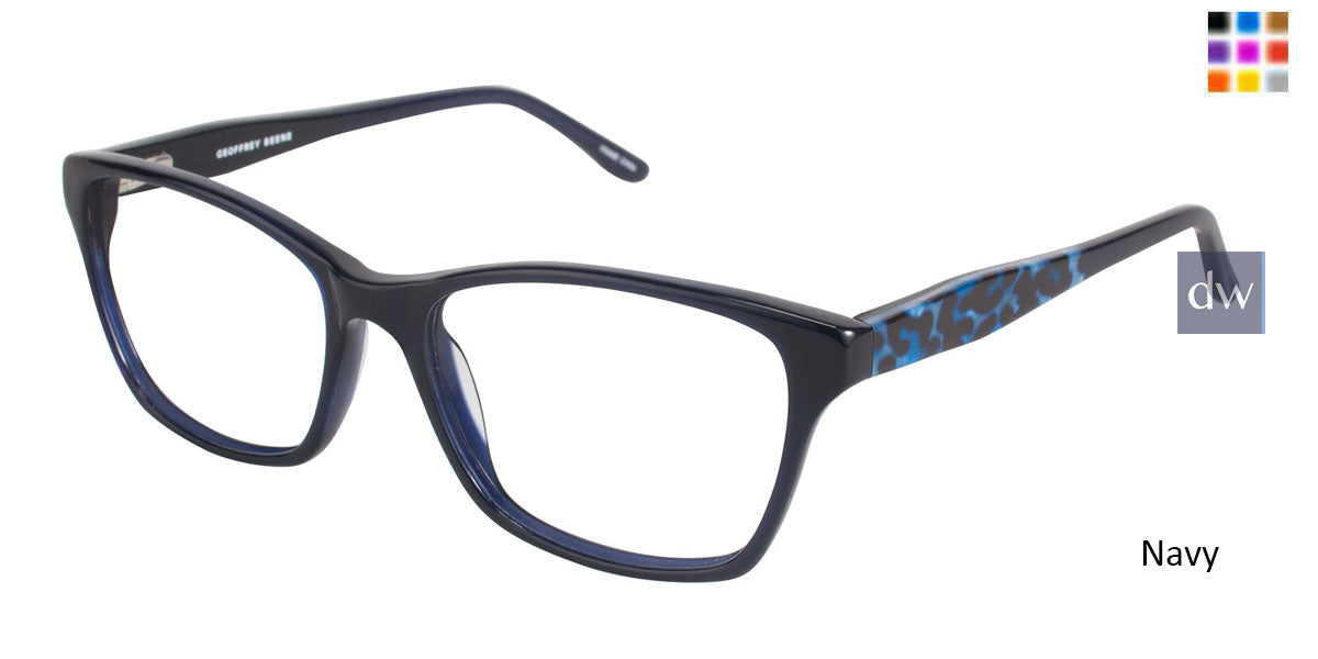Navy Geoffrey Beene G310 Eyeglasses