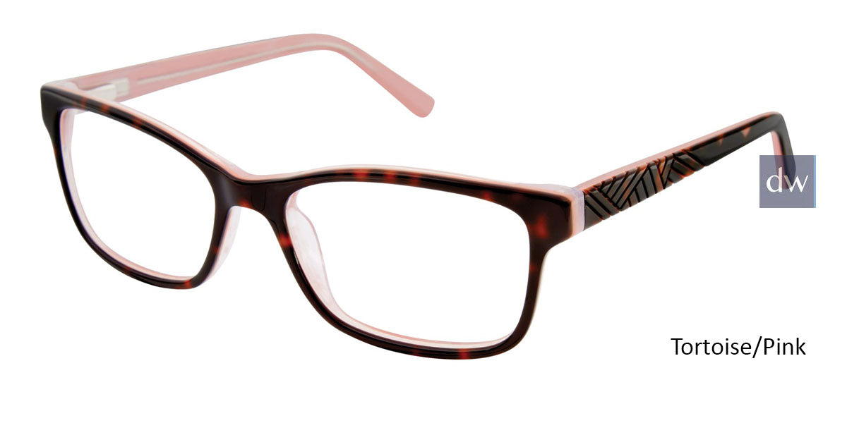 Tortoise/Pink Geoffrey Beene G318 Eyeglasses