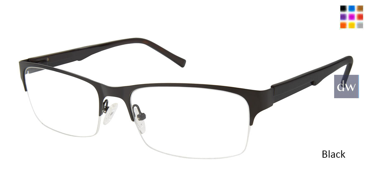 Black Geoffrey Beene G436 Eyeglasses
