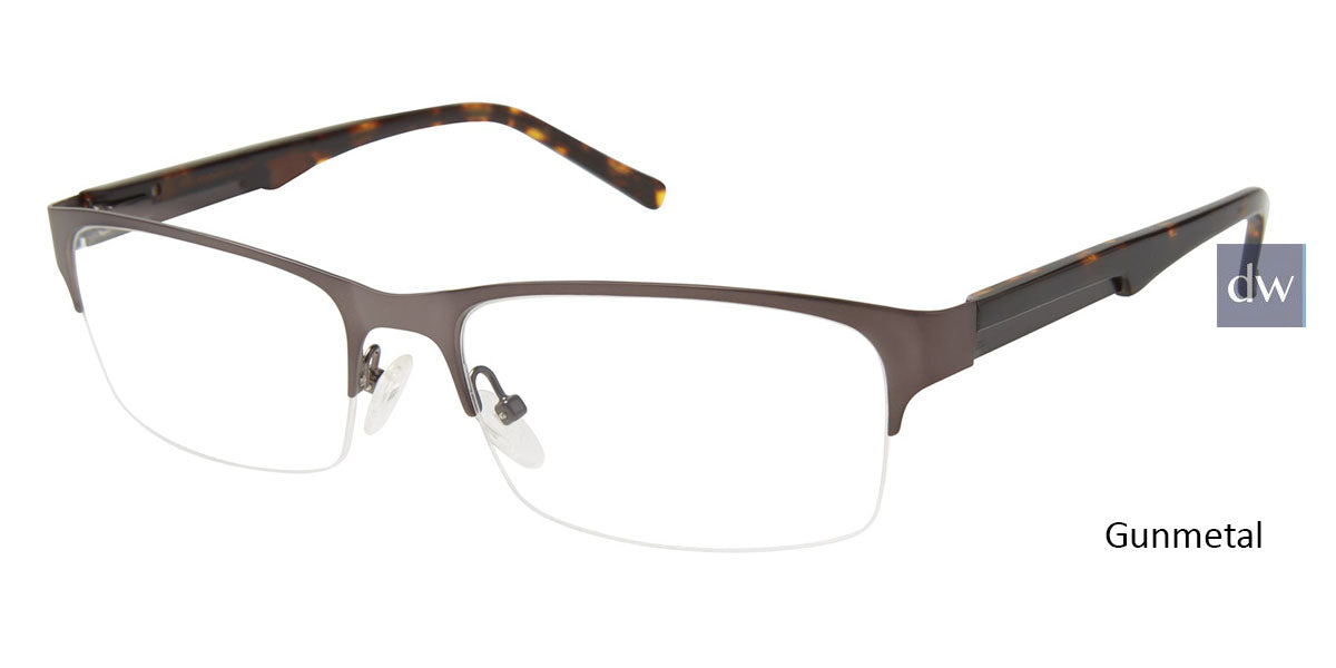Gunmetal  Geoffrey Beene G436 Eyeglasses