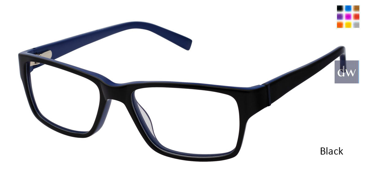 Black Geoffrey Beene G524 Eyeglasses