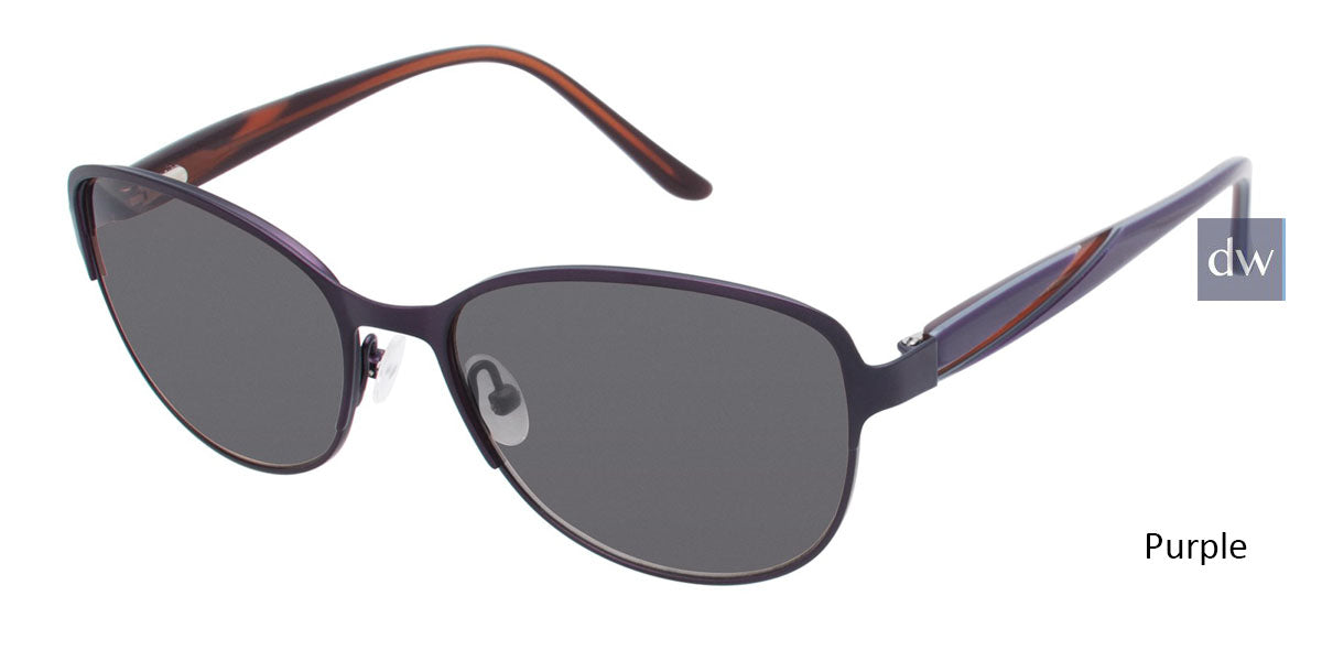 Purple Geoffrey Beene G807 Sunglasses