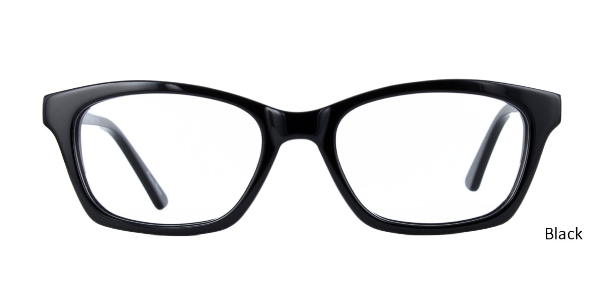 Black GEEK 115 Eyeglasses - Teenager