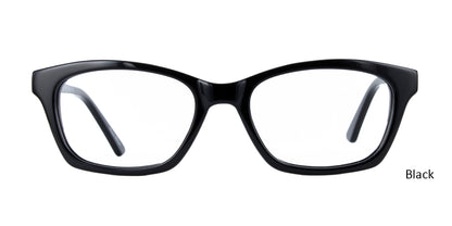 Black GEEK 115 Eyeglasses - Teenager