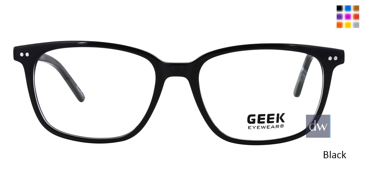 Black GEEK DEXTER Eyeglasses