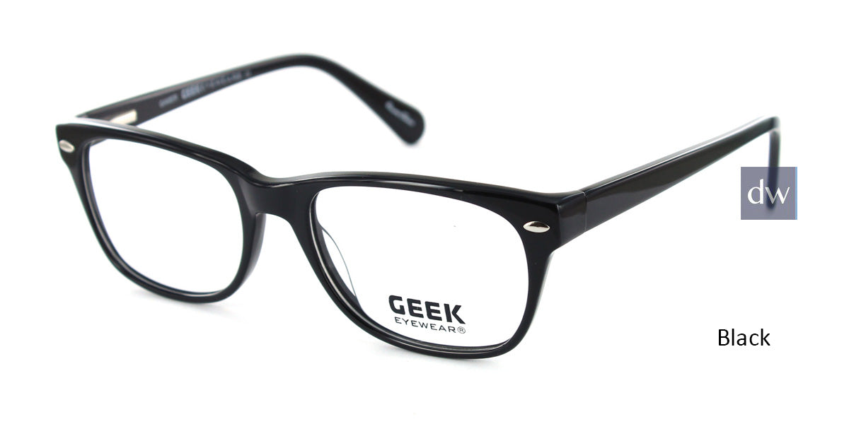 Black GEEK GAMER Eyeglasses